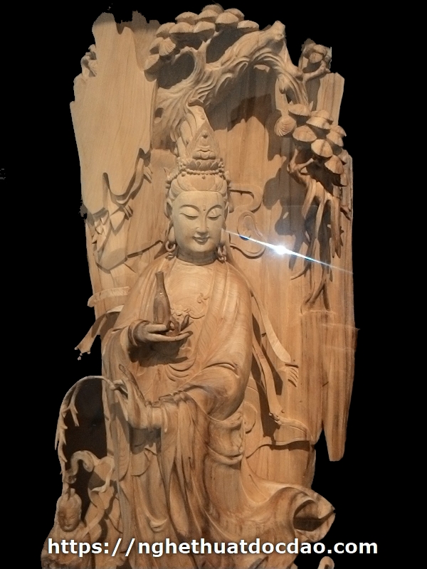 Đồng tử bái Quan Âm - Tượng tâm linh